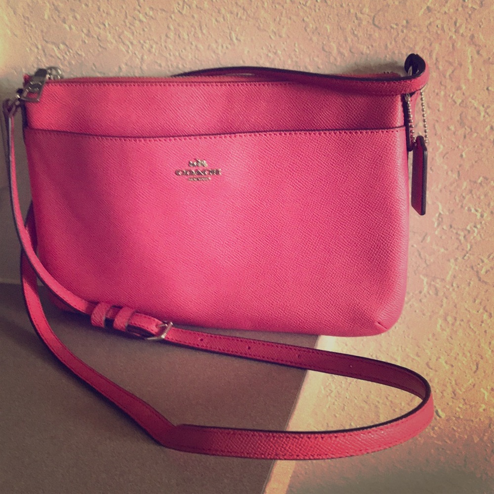 Pink COACH Cross body bag